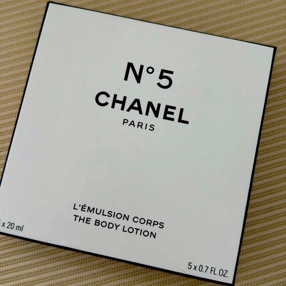 Chanel body lotion